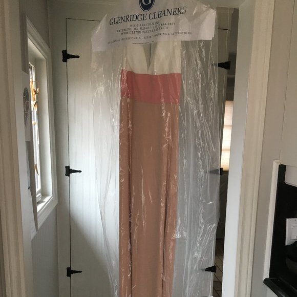Bhldn Hathaway Dress Rose, size 0 - Picture 3 of 7